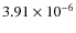$3.91\times10^{-6}$