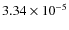 $3.34\times10^{-5}$