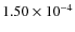 $1.50\times10^{-4}$