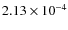 $2.13\times10^{-4}$