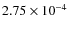 $2.75\times10^{-4}$