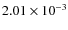 $2.01\times10^{-3}$