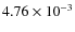 $4.76\times10^{-3}$