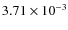$3.71\times10^{-3}$