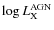 $\log L_{\rm X}^{\rm AGN}$