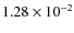 $1.28\times10^{-2}$
