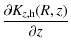 $\displaystyle %
\frac{\partial K_{z,{\rm h}}(R,z)}{\partial z}$