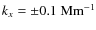 $k_x = \pm0.1\;{\rm Mm}{}^{-1}$
