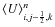 $\langle U \rangle _{i,j-\frac{1}{2},k} ^{n}$
