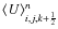$\langle U \rangle _{i,j,k+\frac{1}{2}} ^{n}$