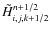 ${\tilde H}^{n+1/2}_{i,j,k+1/2}$