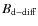 $B_{\rm d-diff}$