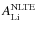 $A_{\rm Li}^{\rm NLTE}$