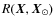 $R(\vec{X},{\vec X_{\odot}})$