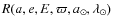 $R(a,e,E,\varpi,a_{\odot},\lambda_{\odot})$