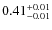 $\rm0.41_{-0.01}^{+0.01}$