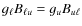 $g_\ell B_{\ell u}=g_u B_{u \ell}$