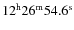 $\rm 12^h26^m54.6^s$