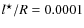 $l^\star /R=0.0001$