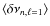 $\langle \delta\nu_{n,\ell=1} \rangle $