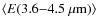 $\langle E(3.6{-}4.5~\mu{\rm m}) \rangle$
