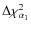 $\Delta\chi^{2}_{\alpha_{1}}$
