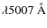 $\lambda5007~{\rm\AA}$