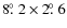 $8\hbox{$.\!\!^\circ$ }2 \times 2\hbox{$.\!\!^\circ$ }6$