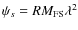 $\psi_{s} = RM_{\rm FS} \lambda^{2}$