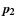 $\vec{p_2}$