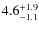 $4.6_{\rm -1.1}^{+1.9}$