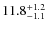$11.8_{\rm -1.1}^{+1.2}$