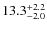 $13.3_{\rm -2.0}^{+2.2}$