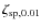 $\zeta_{\rm sp, 0.01}$