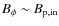 $B_{\phi}\sim B_{\rm p, in}$