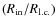 $(R_{\rm in}/R_{\rm l.c.})$