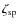 $\zeta_{\rm sp}$