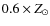 $0.6\times Z_{\odot}$