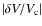 $\vert\delta V/V_{\rm c}\vert$