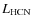 $L_{\rm HCN}$