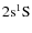 $\rm 2s^1S$