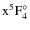 $\rm x^5F_{4}^\circ$