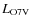 $L_{\rm O7V}$