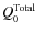 $Q_0^{\rm Total}$