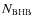 $N_{\rm BHB}$