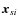 $\vec{x}_{si}$