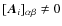 $[\vec{A}_i]_{\alpha\beta}\neq 0$