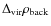 $\Delta_{\rm vir}\rho_{\rm back}$