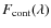 $F_{\rm cont}(\lambda)$