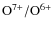 $\rm {O}^{7+}/\rm {O}^{6+}$